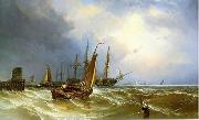 unknow artist Seascape, boats, ships and warships. 143 Germany oil painting artist